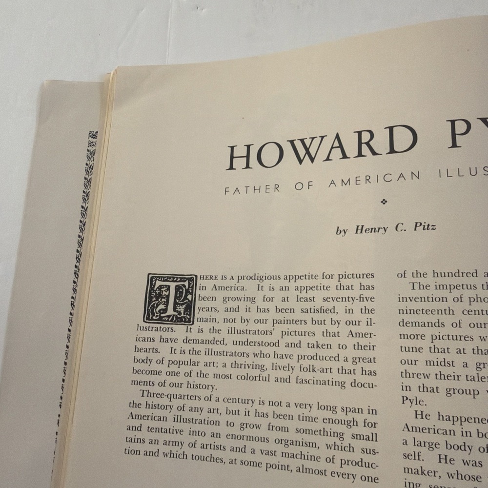 American Artist Magazine Dec 1951 Dan Lutz Howard Pyle Gerard David Rico Lebrun - Picture 14 of 16